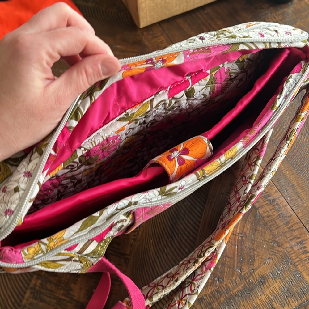 Vera Bradley Floral Quilted Backpack - Picture 3 of 9
